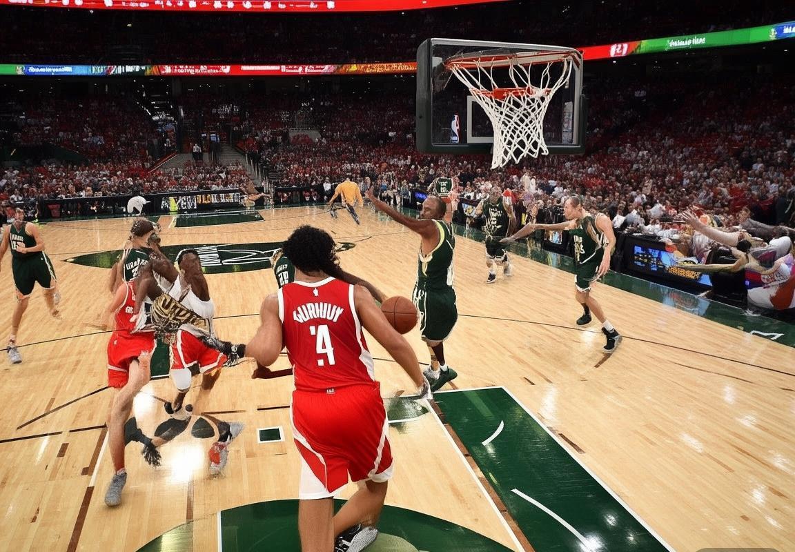 2017年NBA火箭VS雄鹿巅峰对决：战术与球星对决回顾(图1)